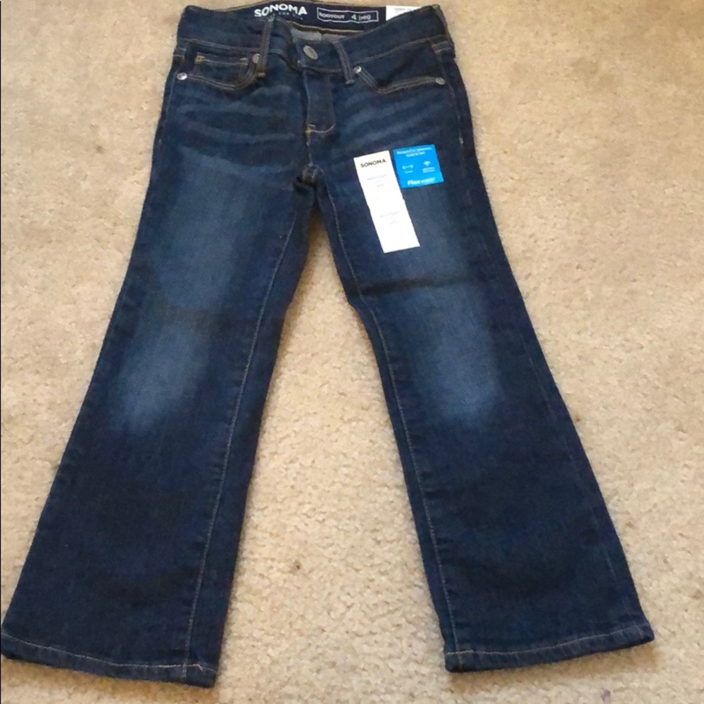 Girls bootcut jeans